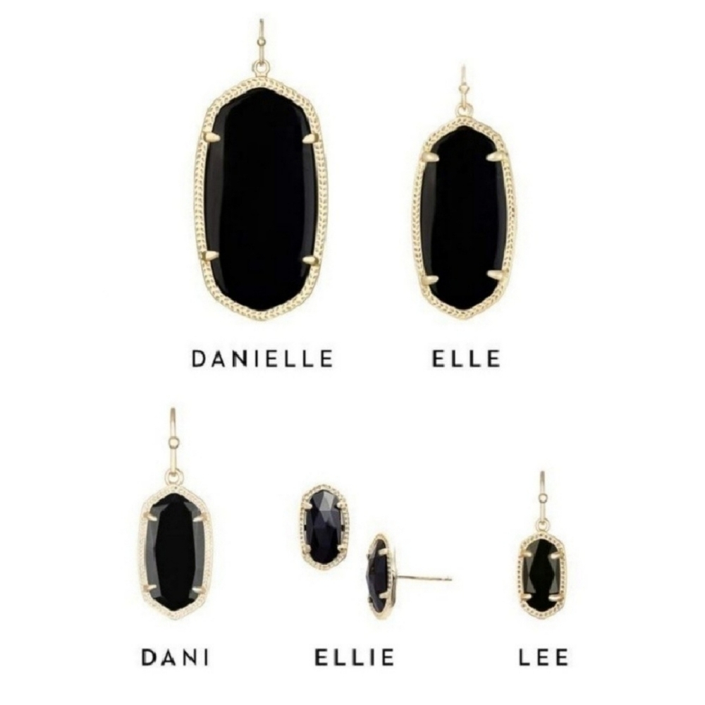 Kendra Scott Elle Earrings in Jade Green I… - Picture 8 of 8